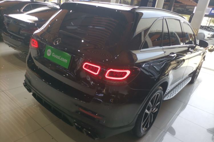 Used Mercedes-Benz GLC 2021 GLC 300 L 4MATIC Dynamic Model Rear Right 45 Deg