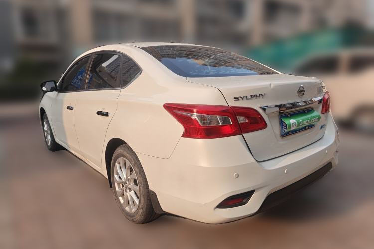 Used Nissan Sylphy 2019 1.6XV CVT Smart Connect Luxury Edition China VI Standard Rear Left 45 Deg