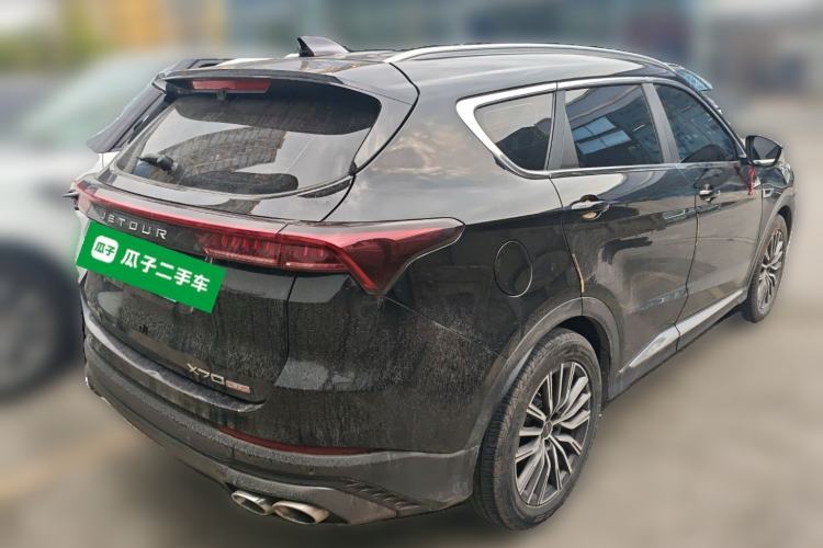 Used JETOUR X70 PLUS 2023 1.6T DCT Stronger 7-Seater Rear Right 45 Deg