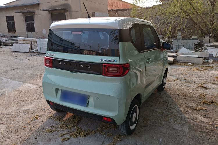 Used Wuling Hongguang MINIEV 2021 Macaron Premium Model – Lithium Iron Phosphate Rear Right 45 Deg
