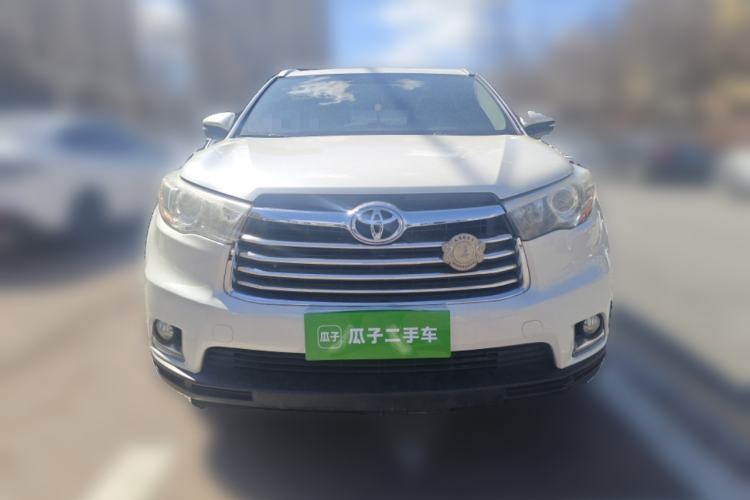 Used Toyota Highlander 2015 2.0T Four-Wheel Drive Luxury Edition 7-Seater Front