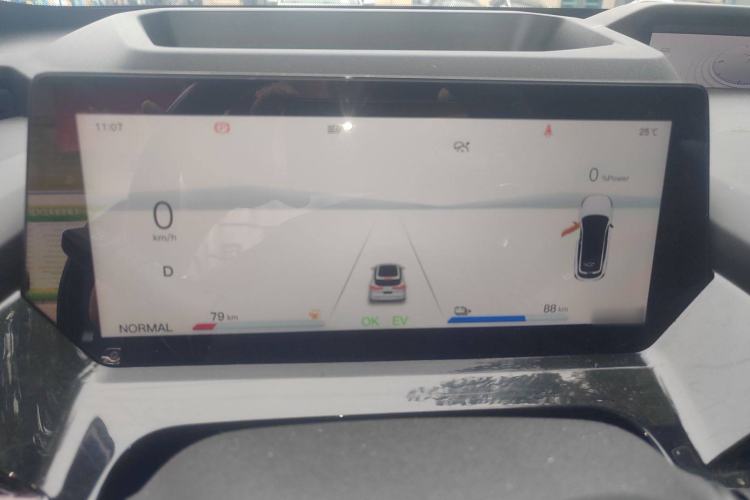 Used CHANGAN OSHAN Z6 New Energy 2023 ZhiDian iDD 150KM Flagship PLUS Smart Parking Edition Instrument Cluster