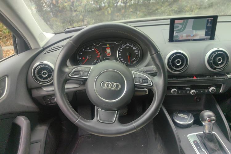Used Audi A3 2015 Limousine 45 TFSI S line Luxury Model Steering Wheel