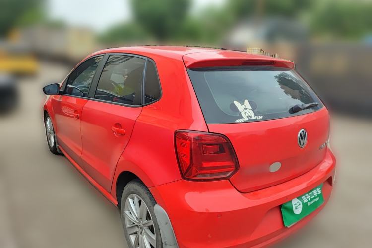 Used Volkswagen Polo 2014 1.6L Automatic Comfort Edition Rear Left 45 Deg