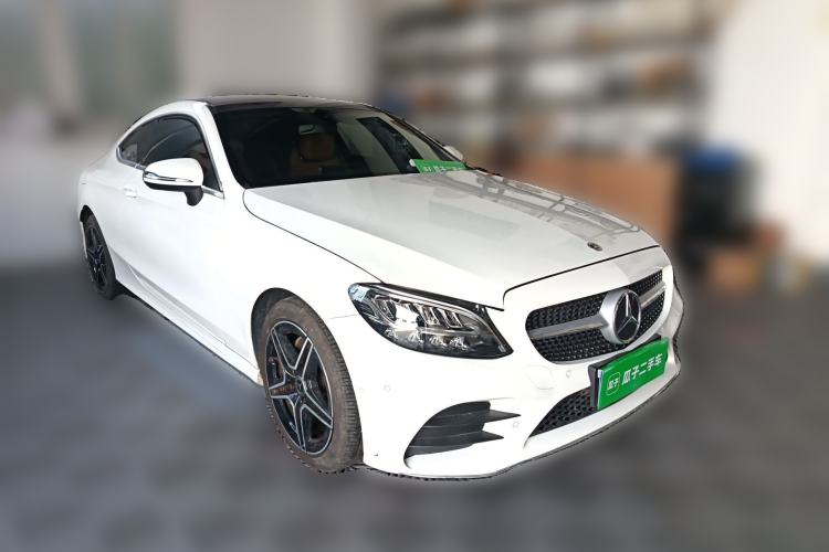 Used Mercedes-Benz C-Class 2021 C 260 Coupe Front Right 45 Deg