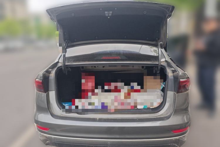 Used Geely Auto Emgrand 2022 4th Generation 1.5L CVT Luxury Model Trunk