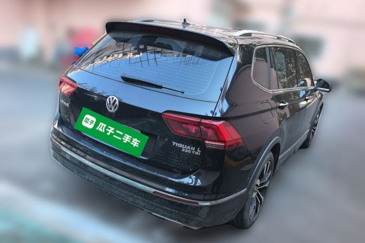 Used Volkswagen Tiguan L 2019 330TSI Automatic Two-Wheel Drive R-Line Flagship Model China VI Standard Rear Right 45 Deg