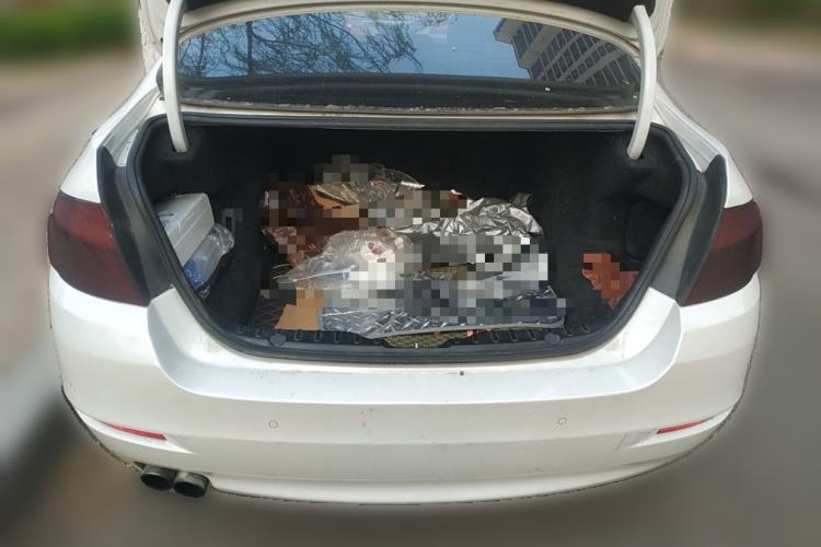 Used BMW 5 Series 2014 525Li Leading Model Trunk