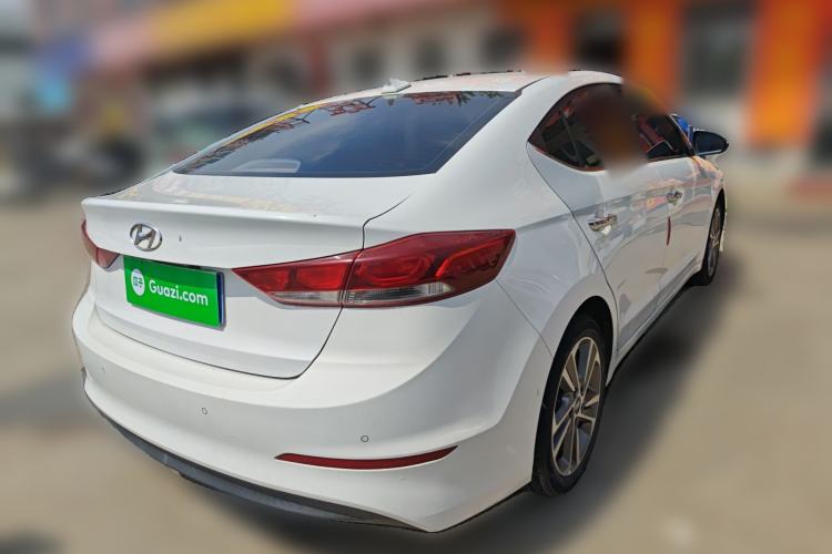 Used Hyundai Elantra (6th Generation / Lingdong) 2016 1.6L Automatic ZhiXuan – Elite Version Rear Right 45 Deg