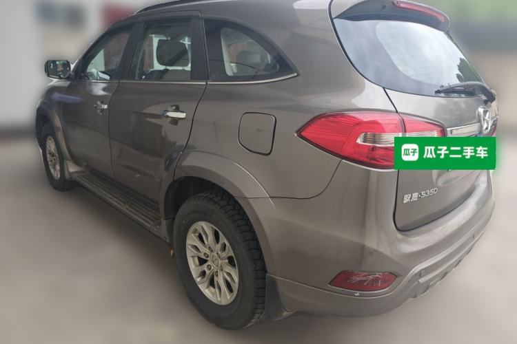 Used JMC Yusheng S350 2013 2.4T Automatic 2WD Diesel Luxury Edition 5 Seats Rear Left 45 Deg