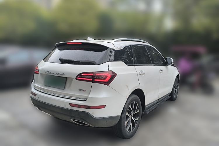 Used Zotye T600 Coupe 2017 1.5T Automatic Luxury Model Rear Right 45 Deg