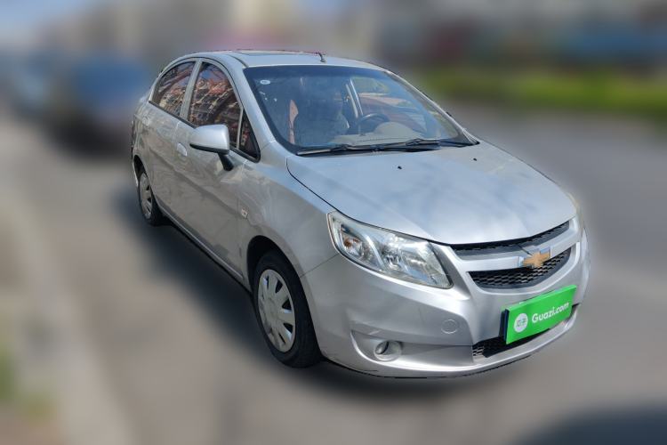 Used Chevrolet Sail 2010 Sedan 1.4L Manual Enjoyment Edition Front Right 45 Deg