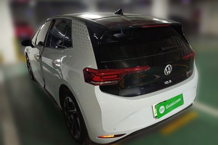 Used Volkswagen ID.3 2021 Pure Edition Rear Left 45 Deg