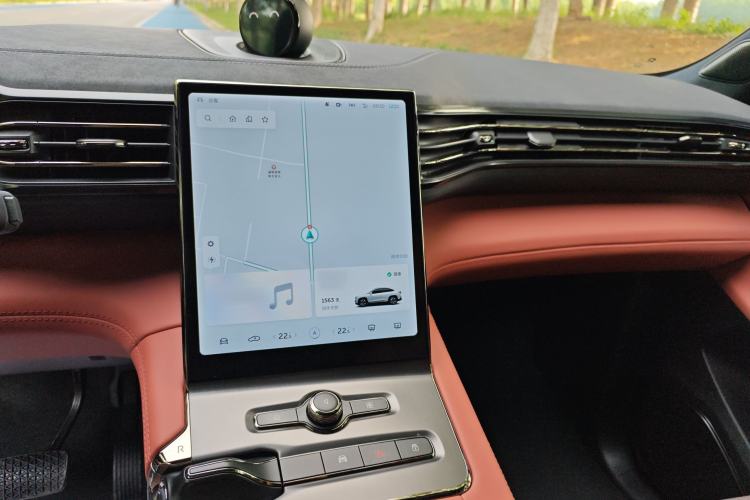 Used Nio EC6 2020 430 km Sport Version Audio And AC Panel