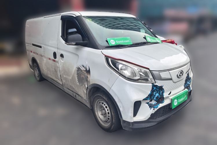 Used SAIC MAXUS EV30 2022 Pure Electric Smart Logistics Expert with Short Wheelbase Guoxuan