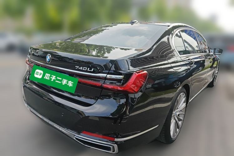 Used BMW 7 Series 2019 Restyled 740Li Leading Luxury Package Rear Right 45 Deg