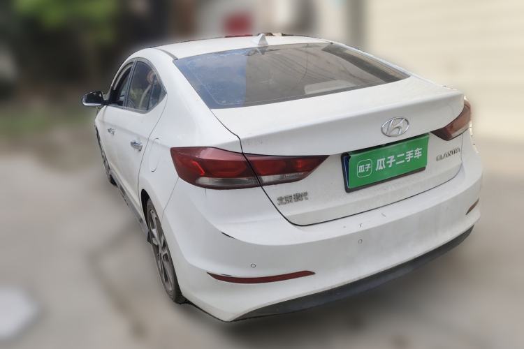 Used Hyundai Elantra (6th Generation / Lingdong) 2016 1.6L Automatic ZhiXuan – Elite Version Rear Left 45 Deg