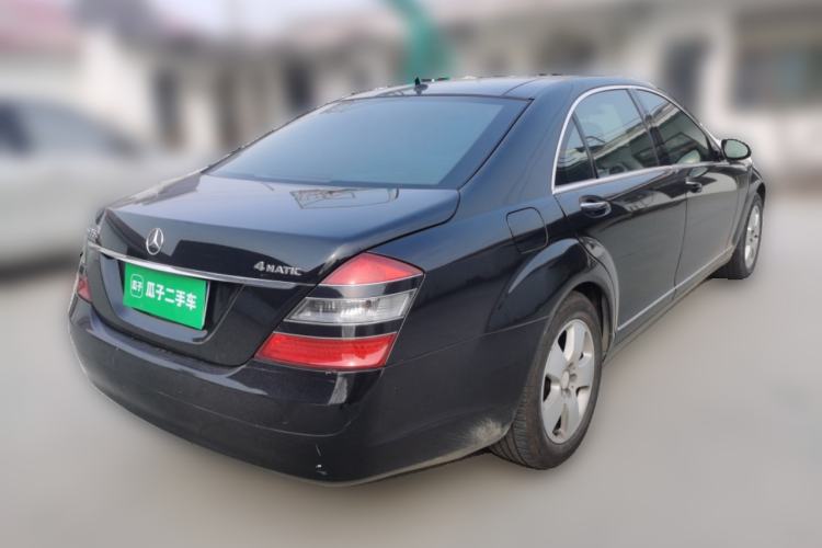 Used Mercedes-Benz S-Class 2008 S 350 L 4MATIC Rear Right 45 Deg