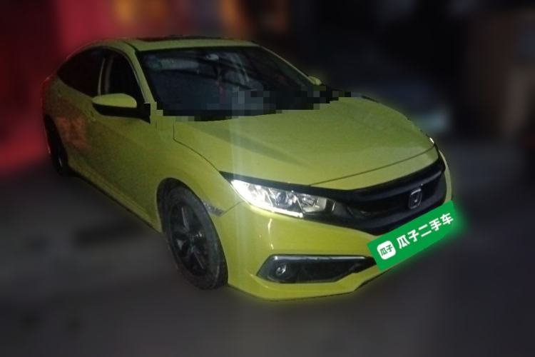 Used Honda Civic 2019 220TURBO CVT Dynamic Edition China V Front Right 45 Deg