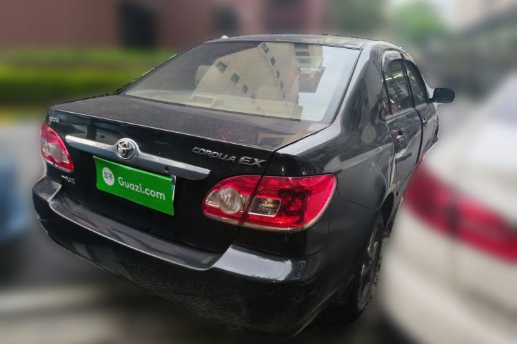 Used Toyota Corolla EX 2010 1.6L Manual Classic Edition Rear Right 45 Deg