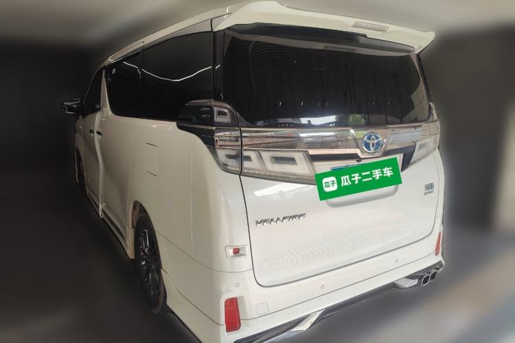 Used Toyota Vellfire 2020 Dual-Engine 2.5L HV Luxury Edition Rear Left 45 Deg
