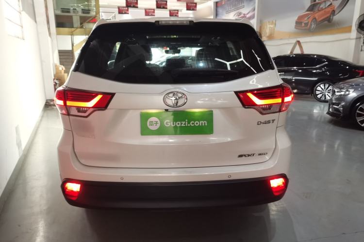 Used Toyota Highlander 2018 2.0T Four-Wheel Drive Luxury Version 7 Seats China VI Standard

