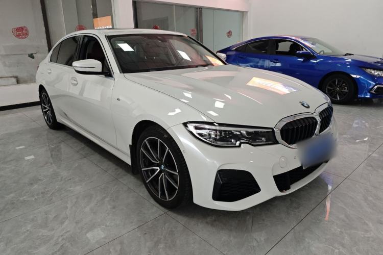 Used BMW 3 Series 2022 Updated 325Li M Sport Package Front Right 45 Deg