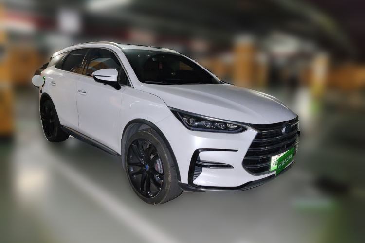 Used BYD Tang New Energy 2021 DM 2.0T Four-Wheel Drive High-Performance Flagship Model Front Right 45 Deg