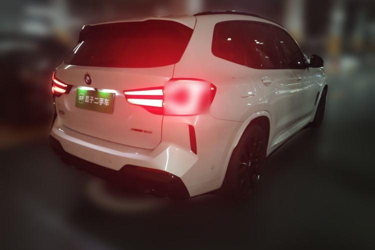 Used BMW X3 2022 Second Facelift xDrive30i Luxury Edition M Night Sky Package Rear Right 45 Deg