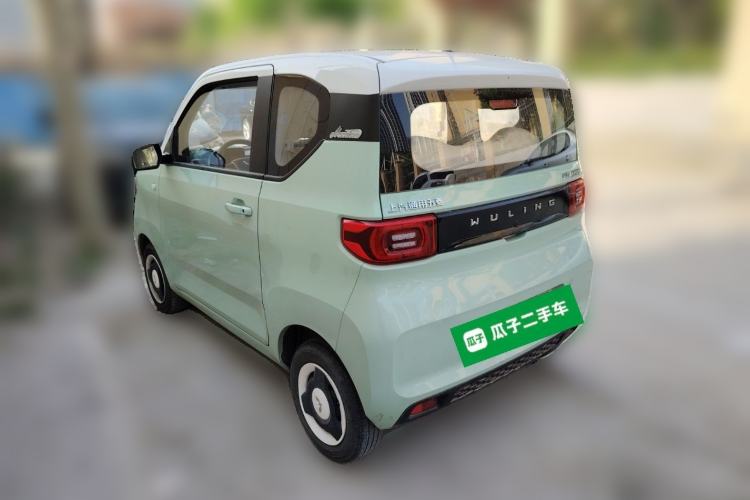 Used Wuling Hongguang MINIEV 2021 Macaron Premium Model – Lithium Iron Phosphate Rear Left 45 Deg