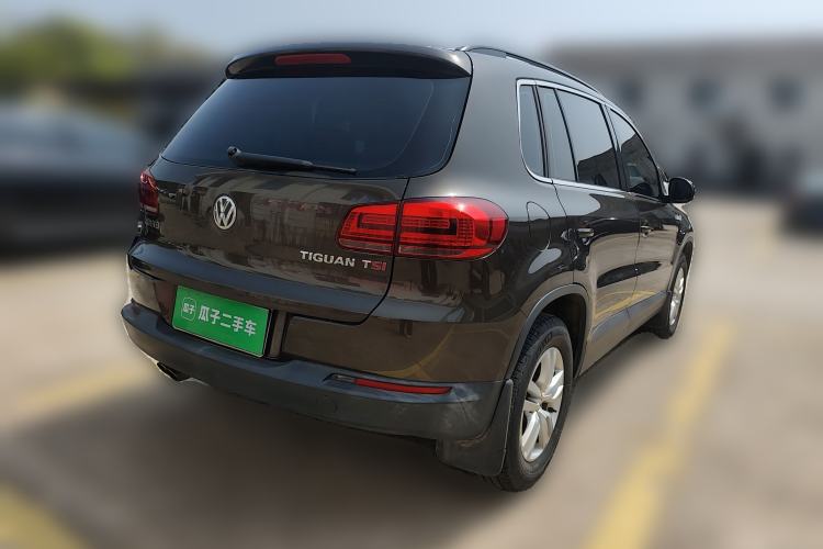 Used Volkswagen Tiguan 2013 1.8TSI Automatic Two-Wheel Drive Trend Edition Rear Right 45 Deg