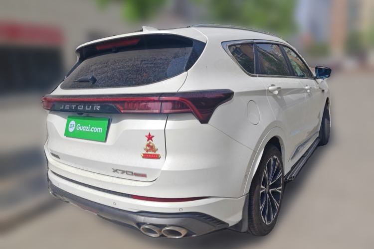 Used JETOUR X70 PLUS 2021 Zhuge 1.6T DCT Wuhou 7-Seater Rear Right 45 Deg