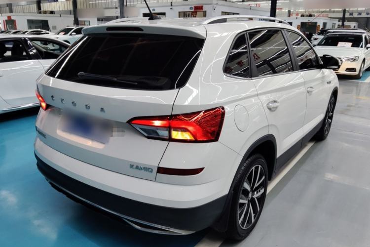 Used Skoda Kamiq 2018 1.5L Automatic Comfort Edition China VI Standard Rear Right 45 Deg
