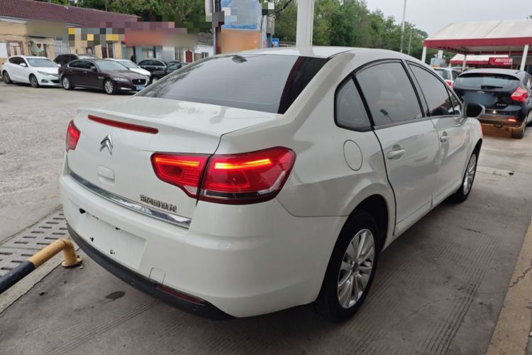 Used Citroen C-Quatre 2016 Classic Sedan 1.6L Automatic Prestige Model Rear Right 45 Deg