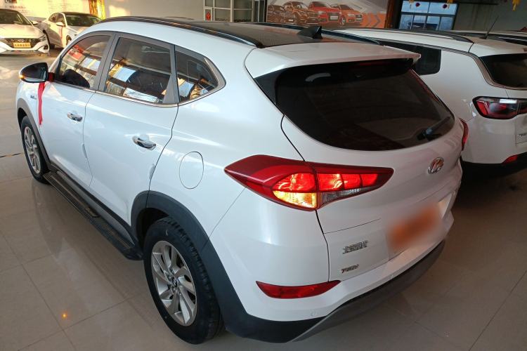 Used Hyundai Tucson 2018 1.6T Dual-Clutch Two-Wheel Drive 15th Anniversary Special Edition Rear Left 45 Deg