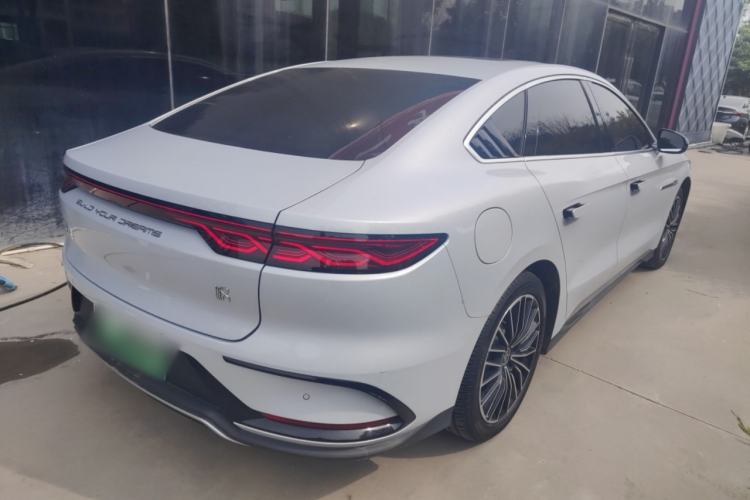 Used BYD Han 2024 EV Glory Edition 506KM Front-Wheel-Drive Premium Model Rear Right 45 Deg