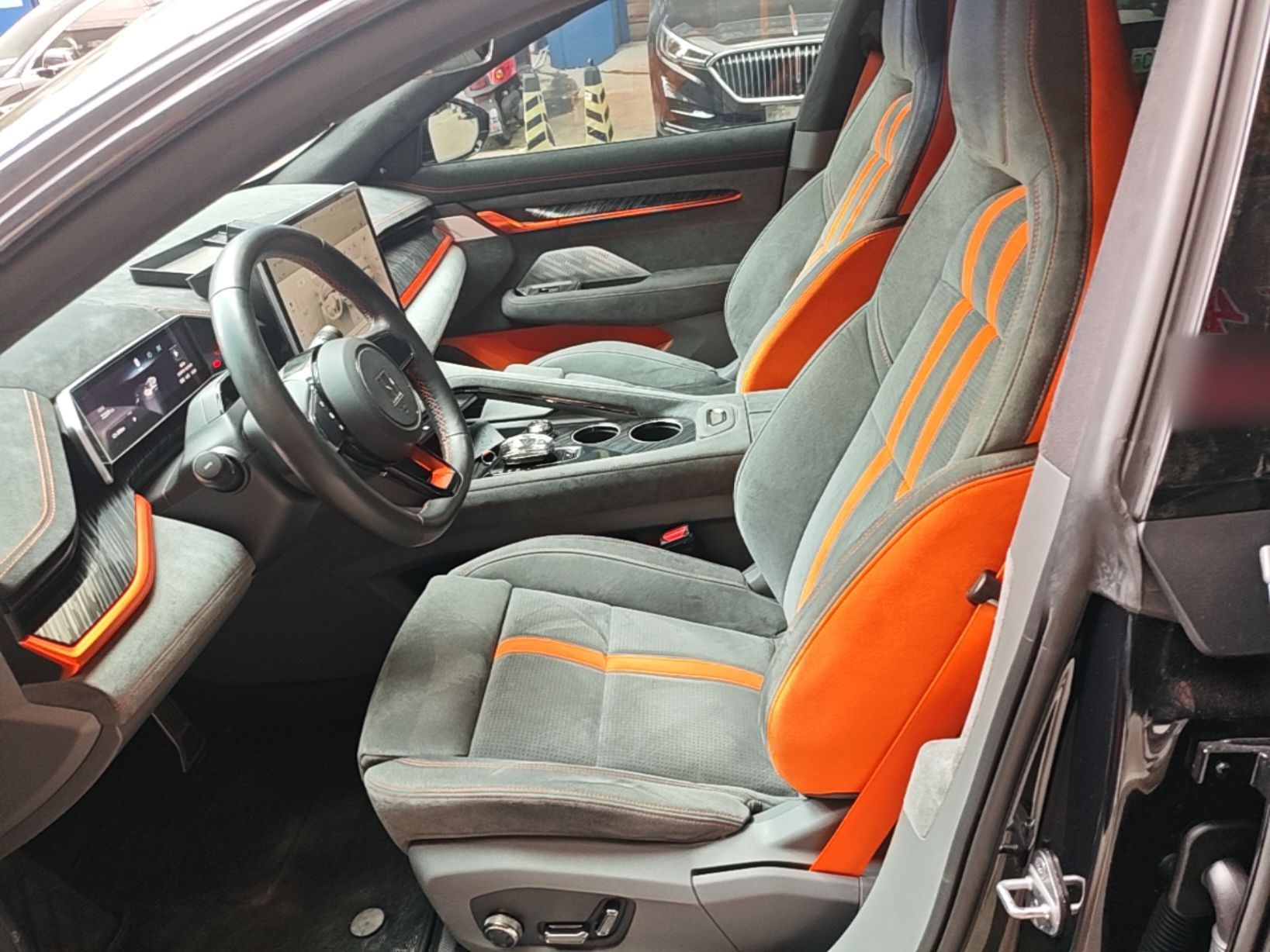 Avant de la voiture