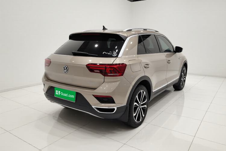 Used Volkswagen T-ROC 2021 280TSI DSG Two-Wheel Drive Comfort Connect Edition Rear Right 45 Deg