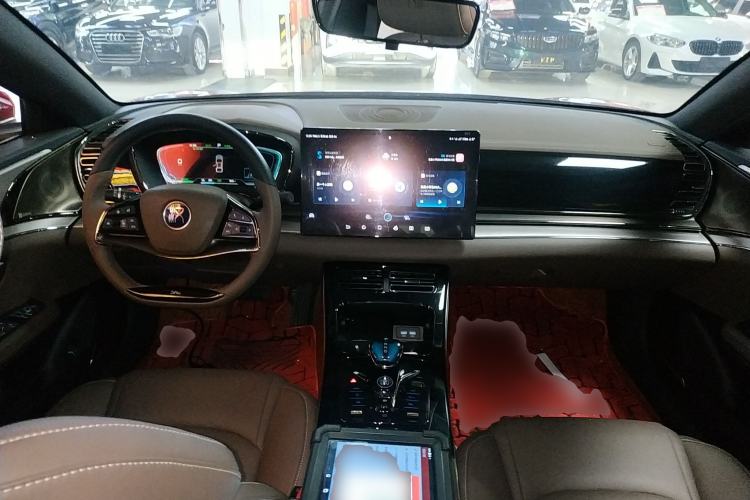 Used BYD Han 2020 EV Long-Range Luxury Model Center Console