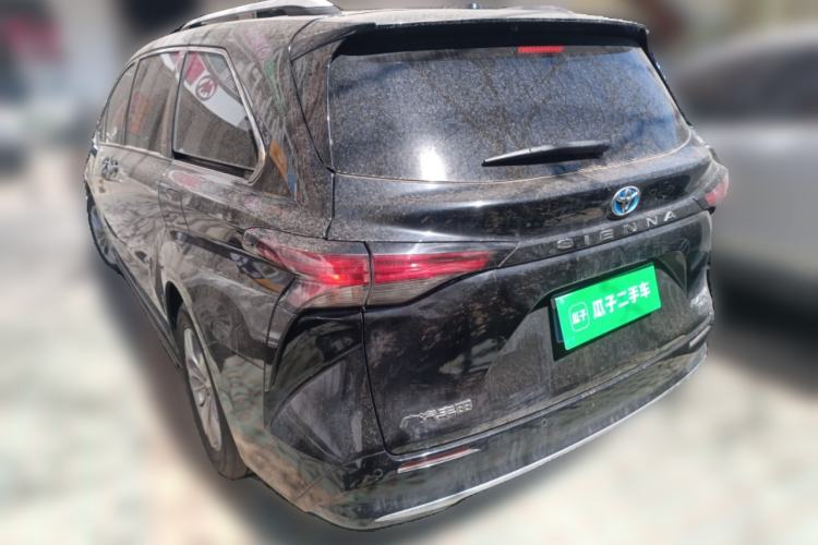 Used Toyota SIENNA 2021 2.5L Hybrid Platinum Edition Rear Left 45 Deg