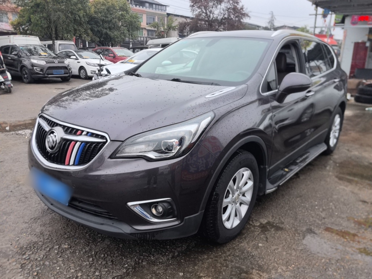 Parte inferior delantera