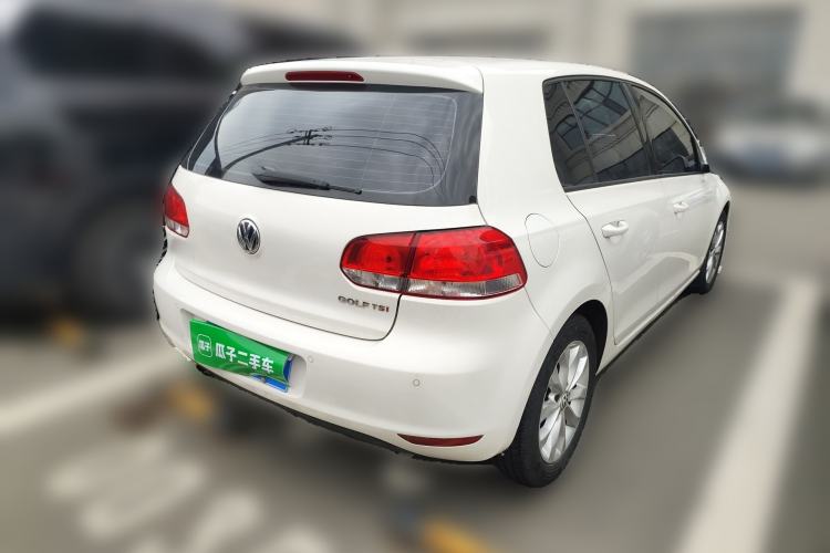 Used Volkswagen Golf 2012 1.4 TSI Automatic Comfort Edition Rear Right 45 Deg