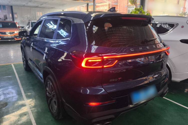 Used Chery Tiggo 8 2021 Kunpeng Edition 290TGDI Automatic Fuyao Version Rear Left 45 Deg