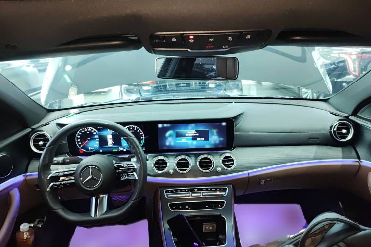 Used Mercedes-Benz E-Class New Energy 2021 E 350 e L Plug-in Hybrid Sports Sedan