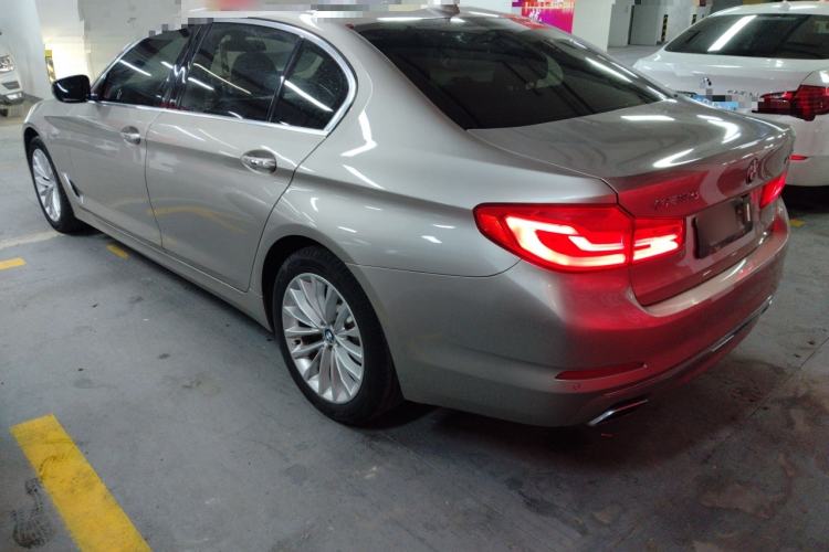 Used BMW 5 Series 2018 Revised Version 530Li Leading Edition Luxury Package Rear Left 45 Deg