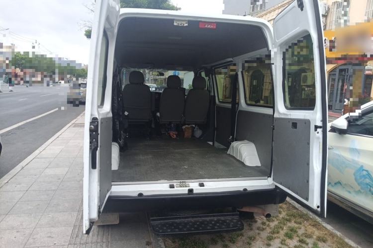 Used JMC Transit 2019 2.8T Commercial Version Short Wheelbase Mid-Roof 6-Seater China VI JX493
