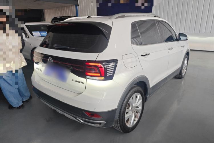 Used Volkswagen T-Cross 2019 1.5L Automatic Comfort Edition Rear Right 45 Deg