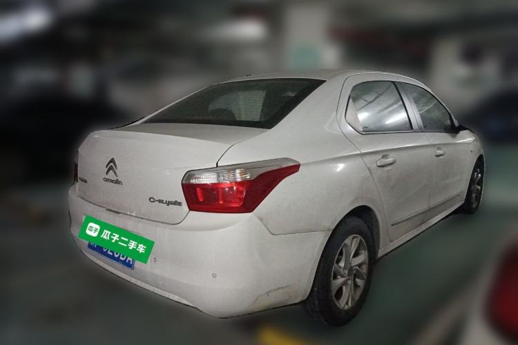 Used Citroen Elysee 2014 1.6L Automatic Comfort Model Rear Right 45 Deg