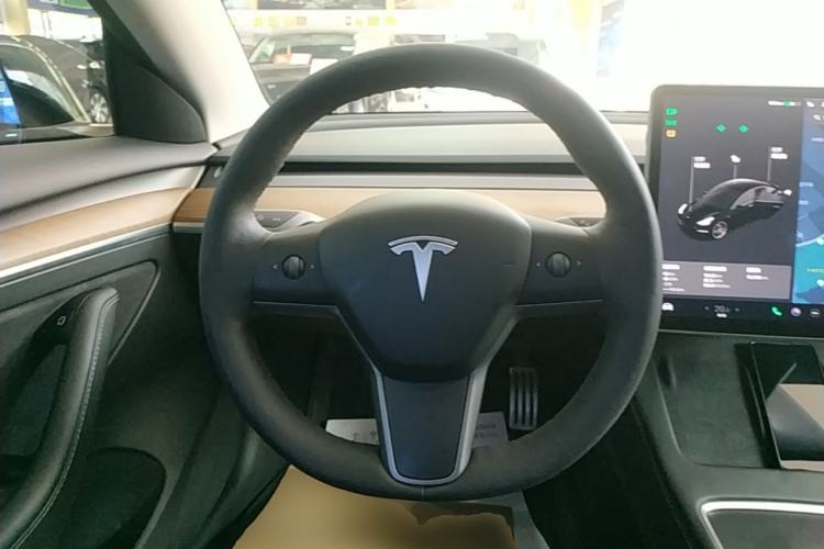 Used Tesla Model 3 2021 Performance High-Performance All-Wheel-Drive Version Steering Wheel