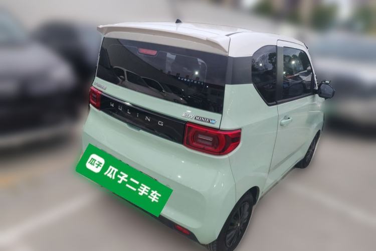Used Wuling Hongguang MINIEV 2020 Enjoyment Model Lithium Iron Phosphate Rear Right 45 Deg